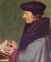 Erasmus von Rotterdam gemalt von Hans Holbein dem J�ngeren (1523)