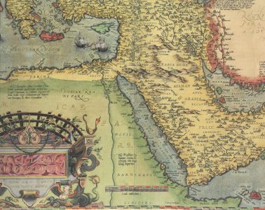 Nilverlauf auf der Karte des Osmanischen Reichs
