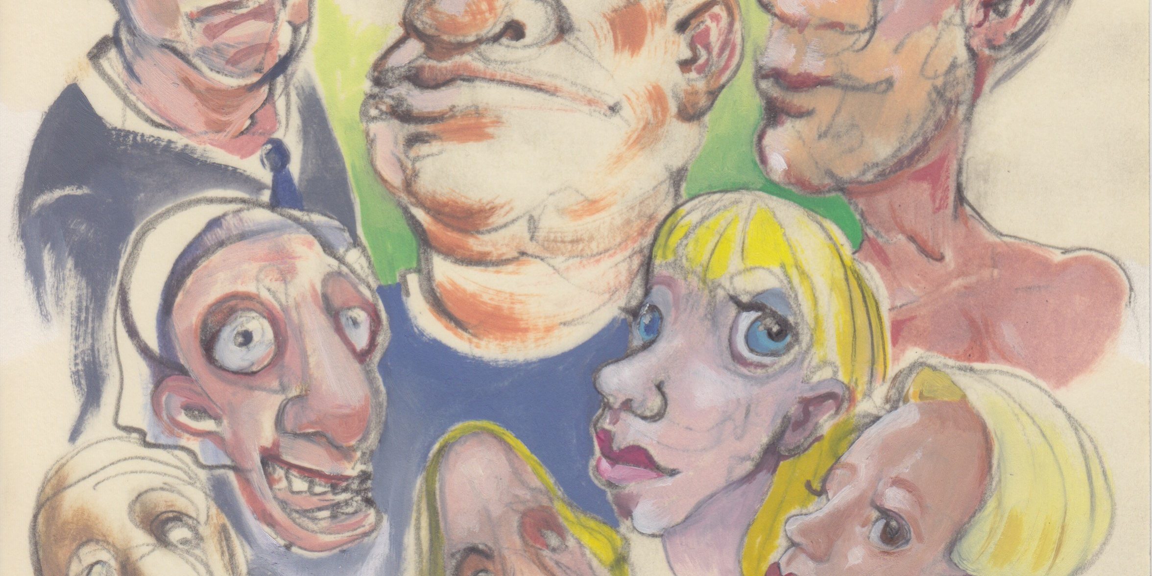 8 Köppe ohne Hintergrund Copyright Jörg Mazur