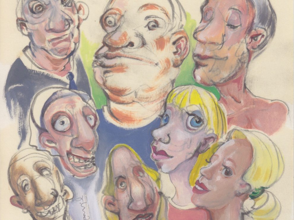 8 Köppe ohne Hintergrund Copyright Jörg Mazur 8 Köppe ohne Hintergrund Copyright Jörg Mazur