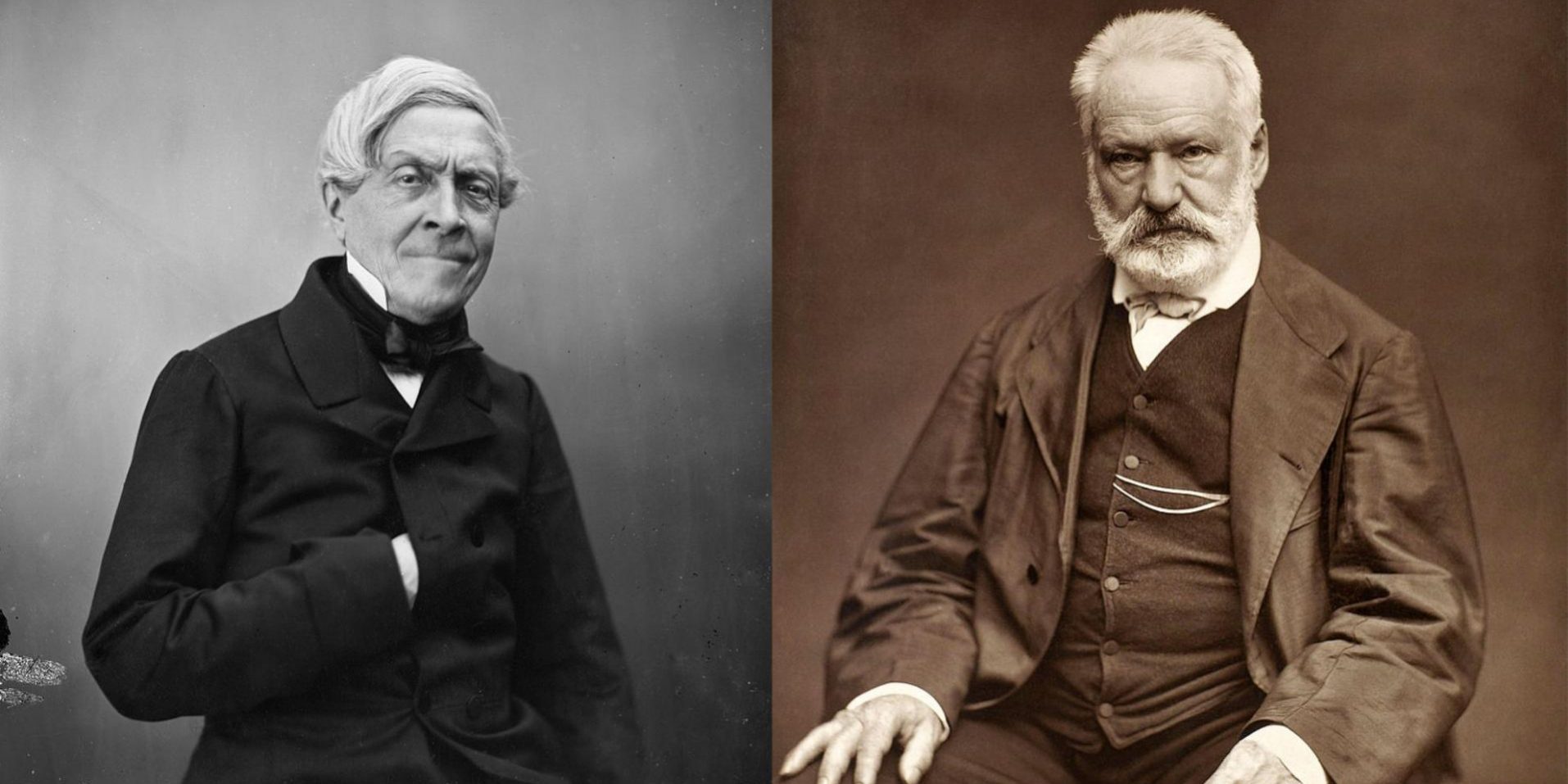 Jules Michelet, Victor Hugo Fotos: Wikipedia