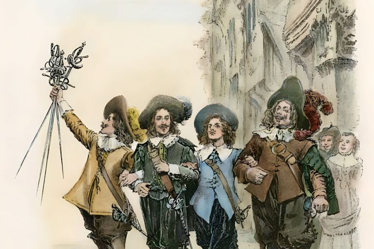 Dartagnan-musketeers_-_Maurice_Leloir